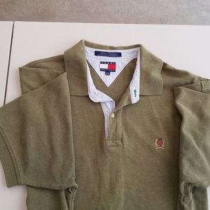 Tommy Hilfiger green polo